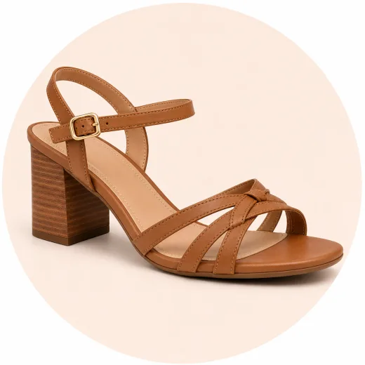 Block Heel Sandals