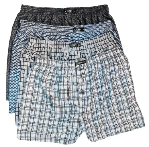 Jockey for men Pack Of 4 Pcs Summer Men Breathable Boxer